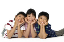 stock photo of a group of kids